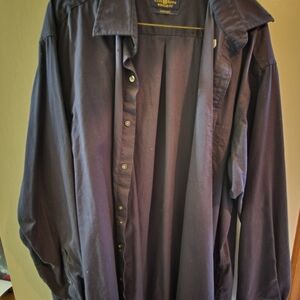 Club Room Dark Blue Shirt Jacket